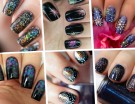 Unghie: le nail art con fuochi d’artificio per la notte di Capodanno