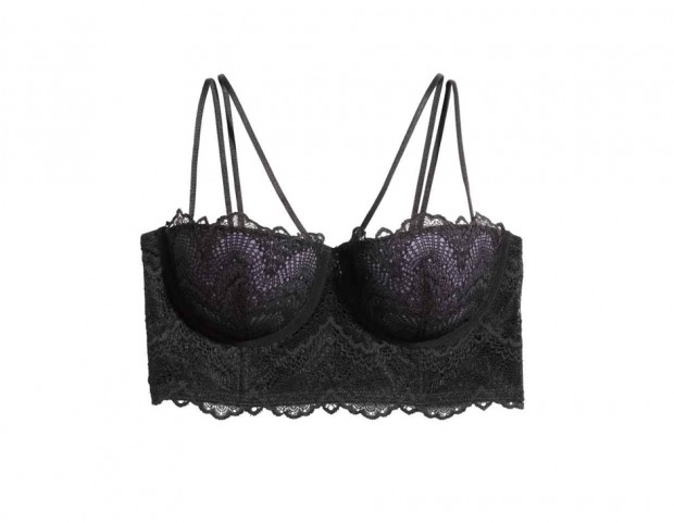 Bralet con balconette in pizzo
