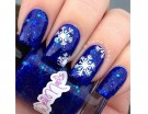 Glitter e fiocchi di neve