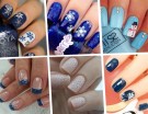 Unghie: le nail art con fiocchi di neve più belle di Pinterest