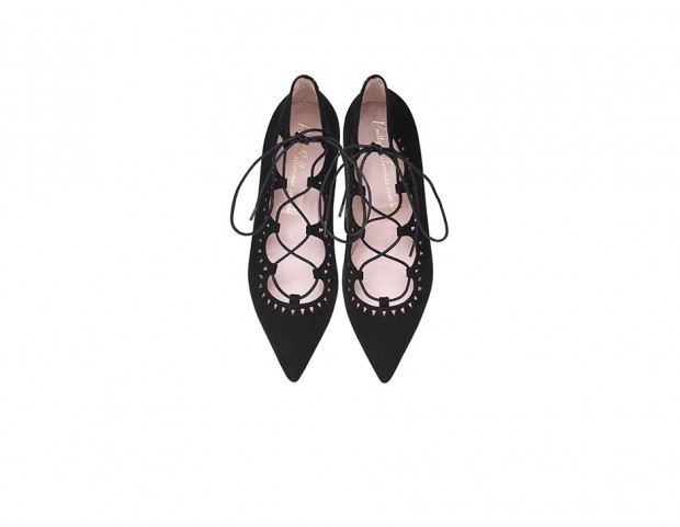 Ballerine a punta stringate Ballerine a punta stringate