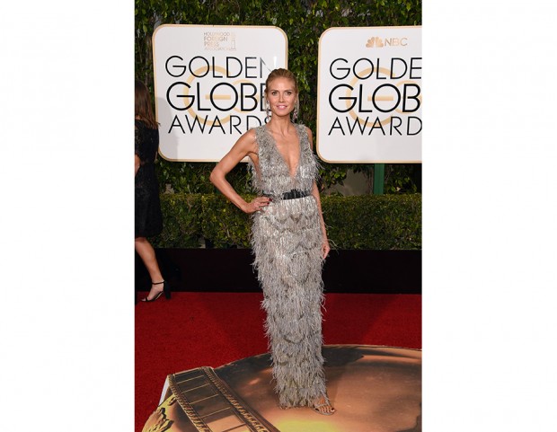 Heidi Klum in Marchesa