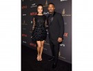 All’afetr party sceglie un mini black dress con fiori in tessuti applicati