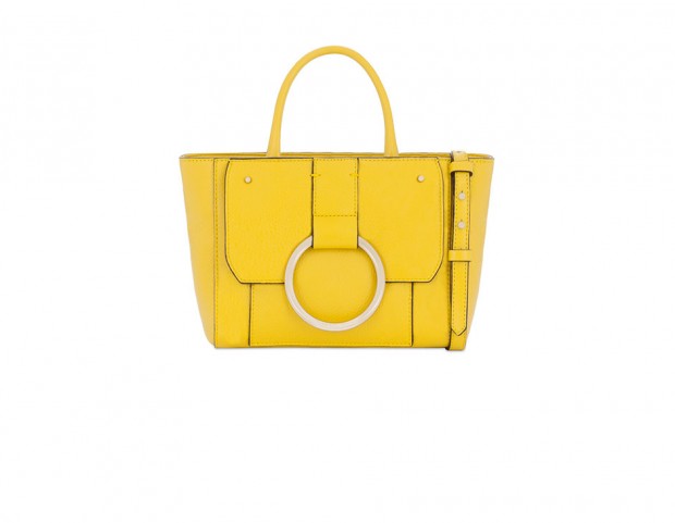 Mini bag giallo limone