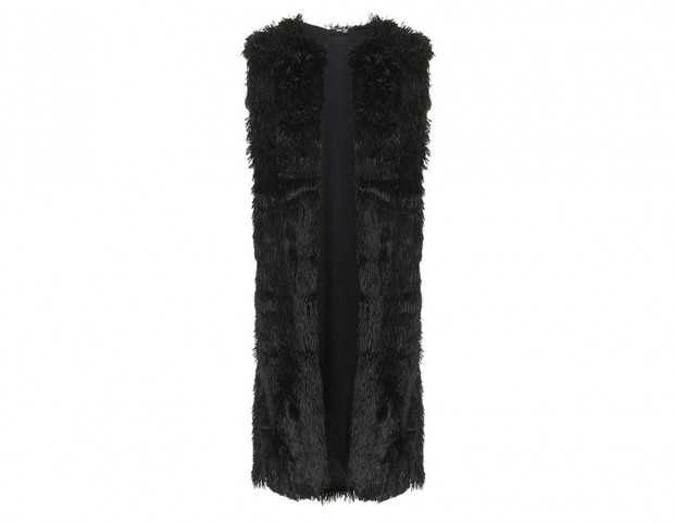 Gilet lungo in ecopelliccia Gilet lungo in ecopelliccia