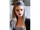 Silver hair
