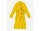 Cappotto vestaglia a tinta accesa