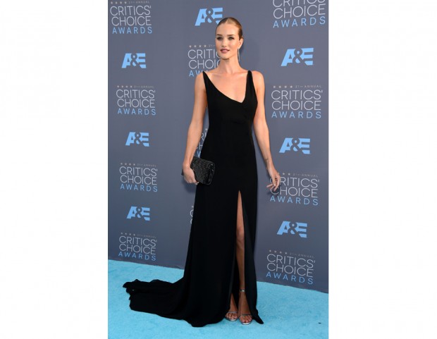 Rosie Huntington Whiteley in Saint Laurent
