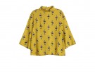 Blusa con ballerine stampate