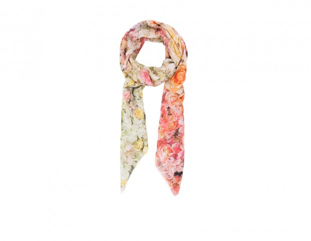 Foulard a fiori