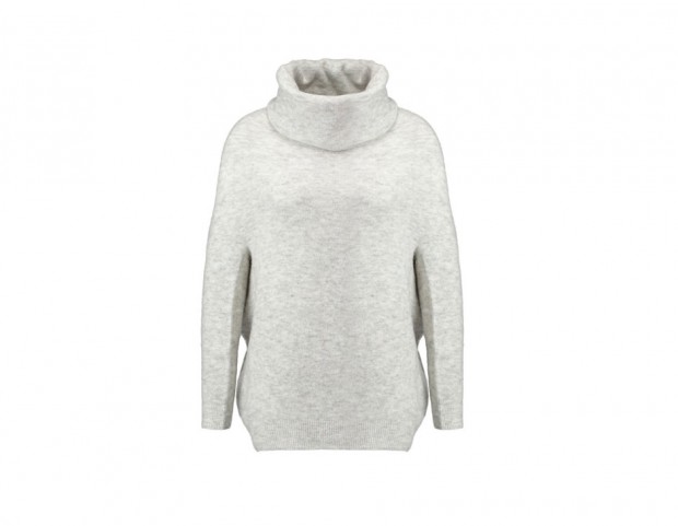 Maglione oversize a collo alto