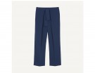 Pantaloni blu navy con fiocco