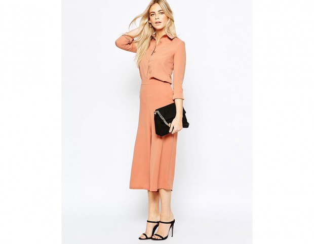 Culotte pants ampi