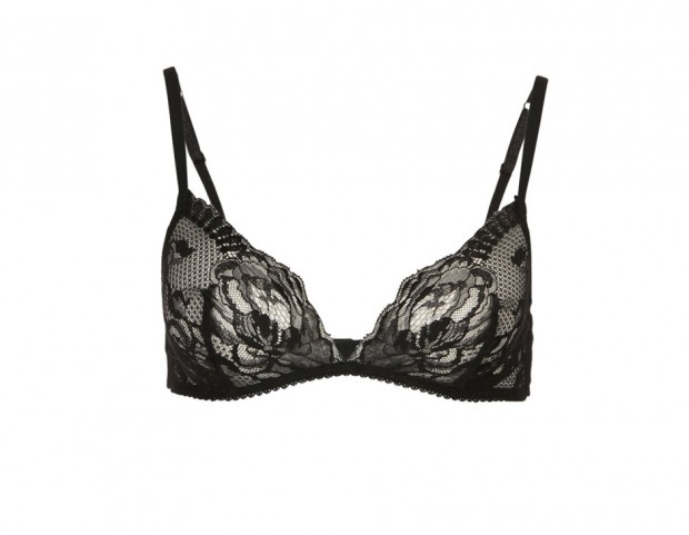 Reggiseno con contorni ricamati