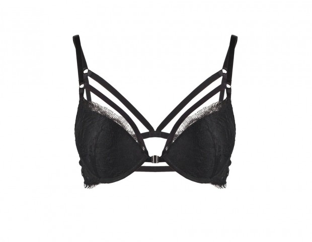 Reggiseno push-up con dettagli in pizzo