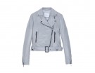 Giacca biker di nappa
