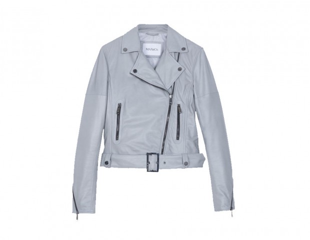 Giacca biker di nappa