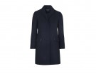 Cappotto corto blu navy