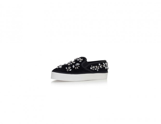 Slip-on con strass