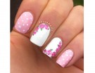 Manicure mix&match con rose