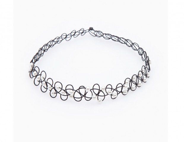Elastica con perle Elastica con perle
