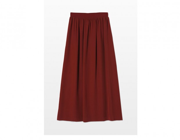 In seta burgundy