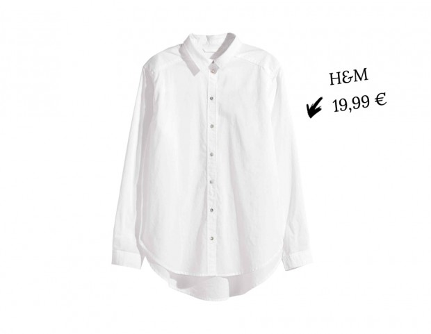 Camicia maschile in cotone