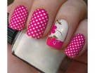 Pois e accent manicure