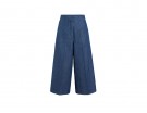Culotte pants in denim