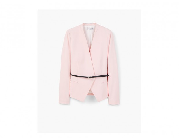 Blazer rosa cipria