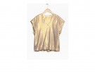 Blusa metallizzata