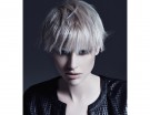 Taglio corto con frangia rock/punk style