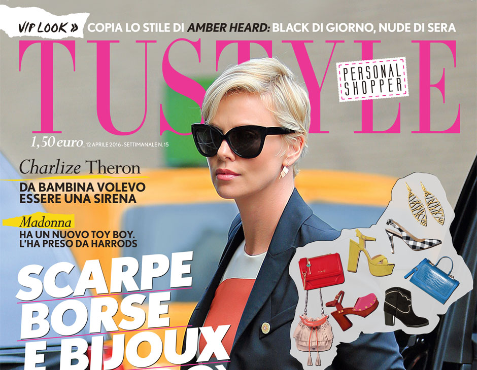 Tustyle è in edicola con Charlize Theron! - Tu Style