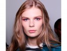 Trucco allungato rosa e fuchsia