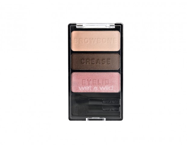 Una semplice palettina per il trucco rosa da giorno