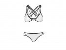 Bikini con lacci incrociati