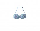 Reggiseno azzurro a fantasia