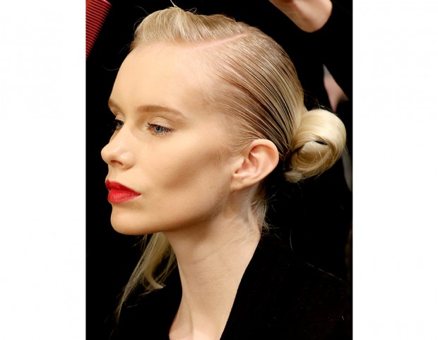 Elegantissimo chignon basso