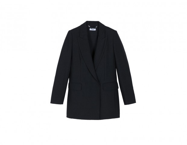 Blazer in tessuto fluido