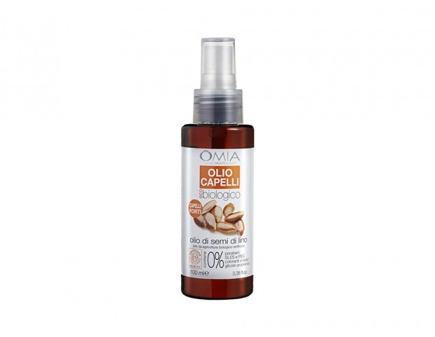 Olio per lucidare i capelli
