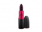 Prugna scuro intenso nella formula iconica dei Lipstick Mac