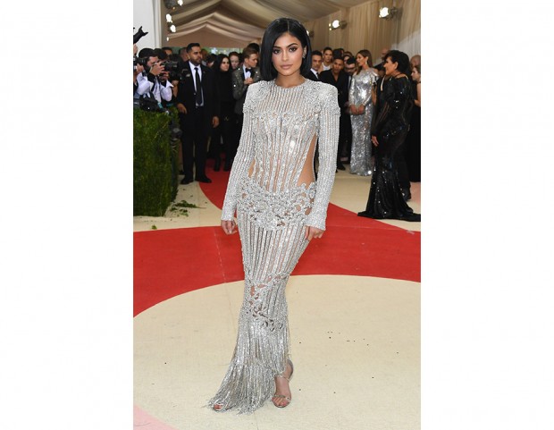 Kylie Jenner in Balmain