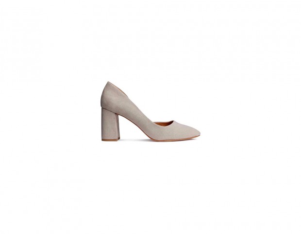 Pumps con tacco squadrato