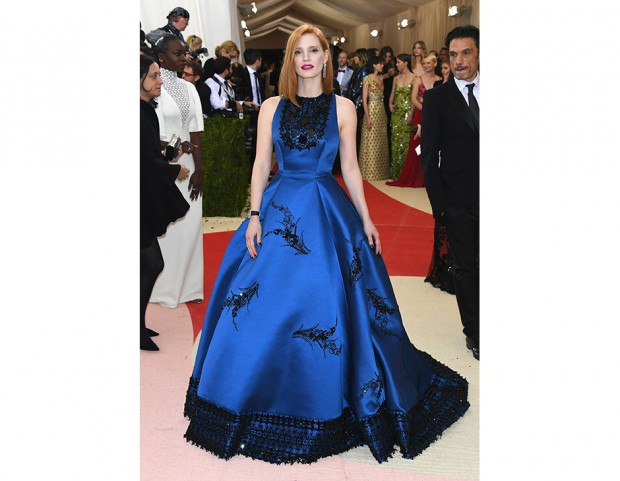 Jessica Chastain in Prada