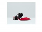 In suede con tacco metallizzato