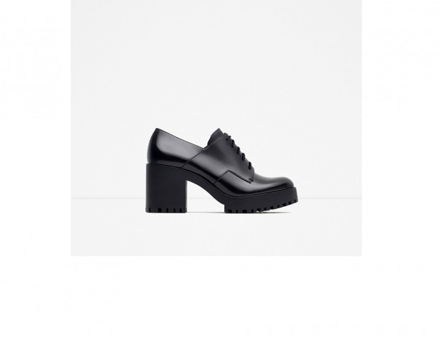 Derby shoes con tacco
