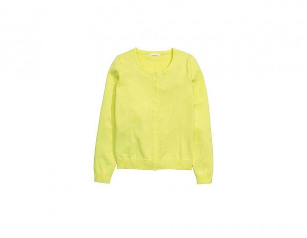 Cardigan giallo acceso Cardigan giallo acceso