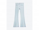 Jeans flare in denim chiaro