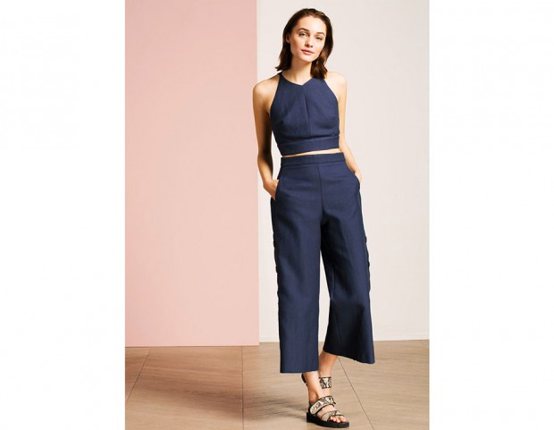 Pantaloni blu navy Pantaloni blu navy