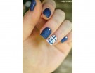 Dettagli glitter per la nail art